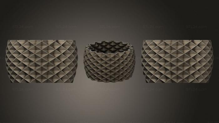 Vases (Vase 345, VZ_1244) 3D models for cnc